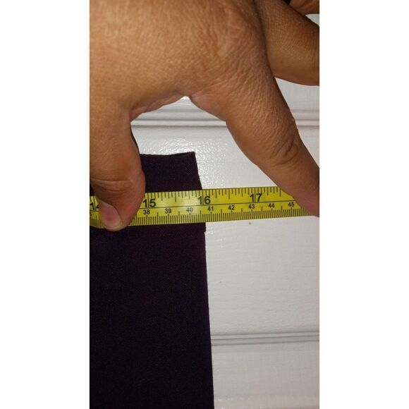 East 5th Women's Deep Plum Dress Pants Size 10 - Picture 4 of 6